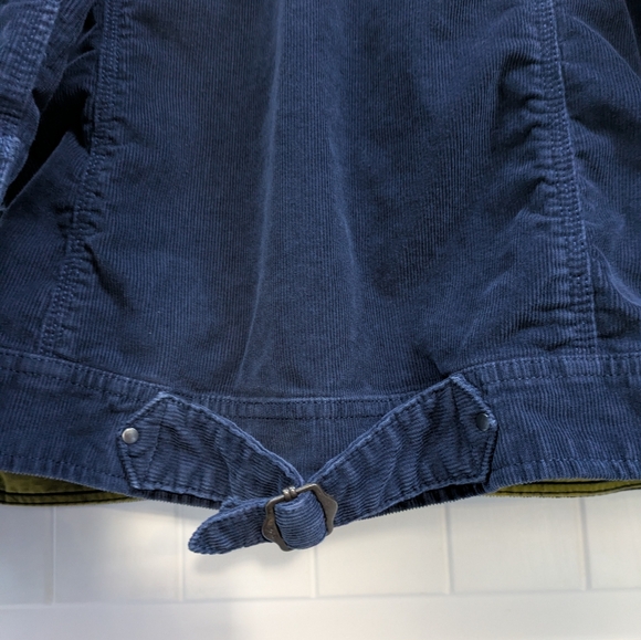 Eddie Bauer Corduroy Navy Jacket - Picture 8 of 14